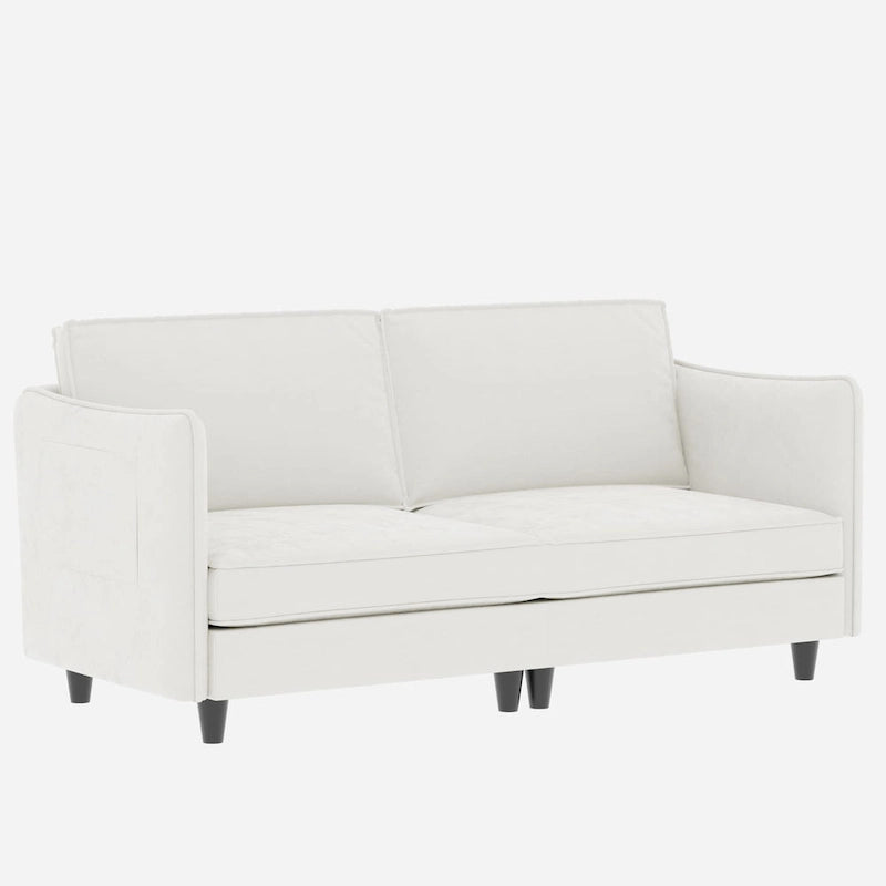 74.27 Loveseat Sofa with Mid-Century Modern Design