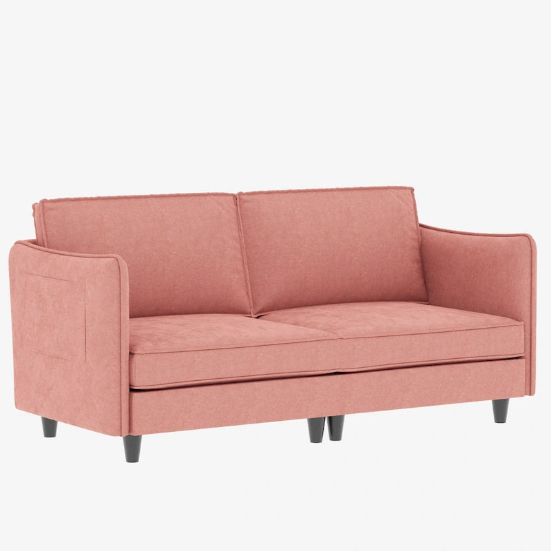 74.27 Loveseat Sofa with Mid-Century Modern Design