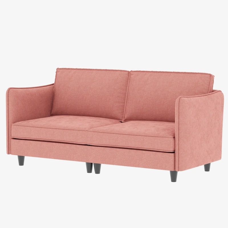 74.27 Loveseat Sofa with Mid-Century Modern Design