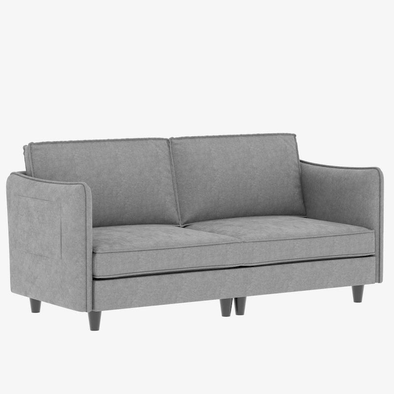 74.27 Loveseat Sofa with Mid-Century Modern Design