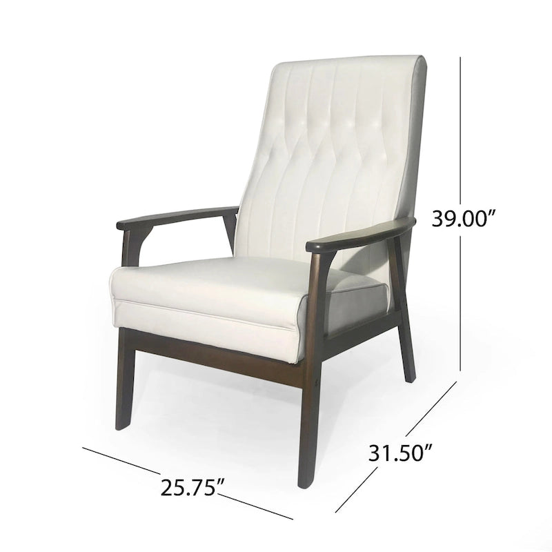 Mid-century Modern Accent Chair by - 25.75 W x 31.50 D x 39.00 H