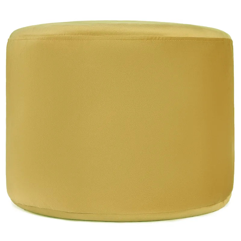 Velvet Pouf Ottoman