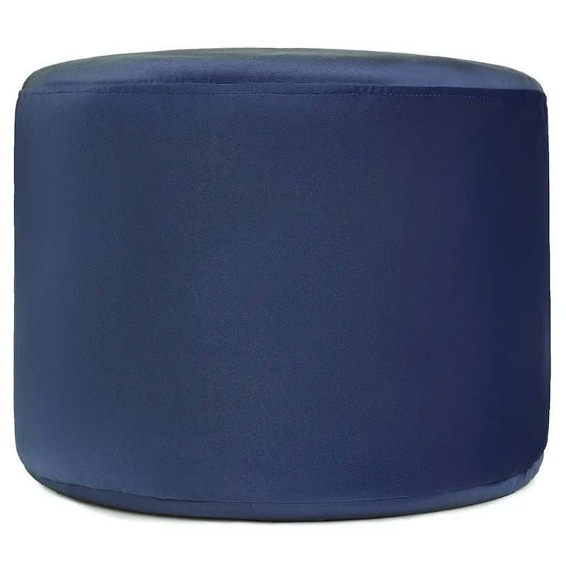 Velvet Pouf Ottoman