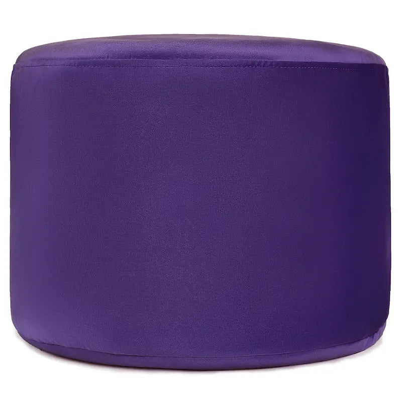 Velvet Pouf Ottoman