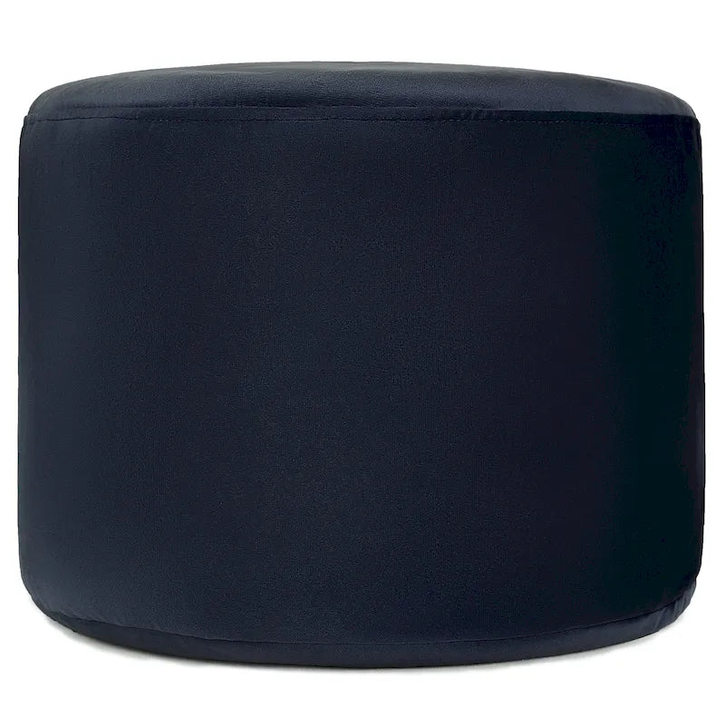 Velvet Pouf Ottoman