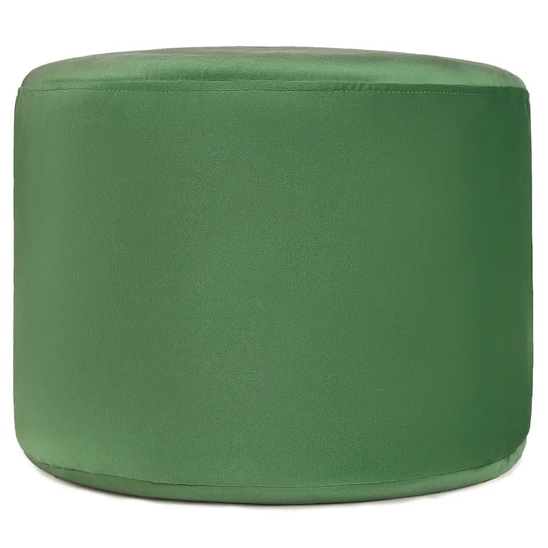 Velvet Pouf Ottoman