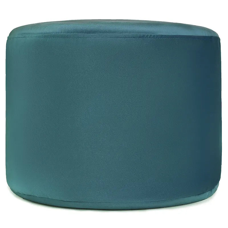 Velvet Pouf Ottoman