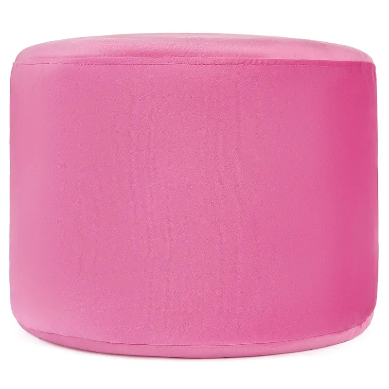 Velvet Pouf Ottoman