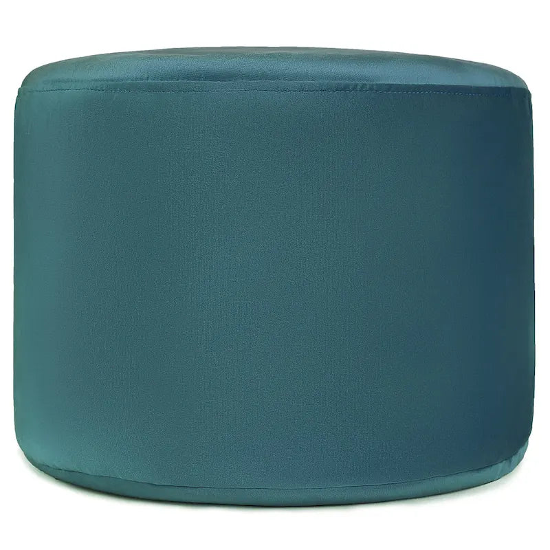 Velvet Pouf Ottoman