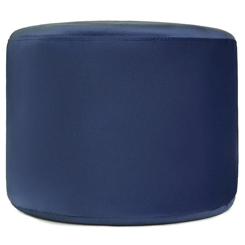 Velvet Pouf Ottoman