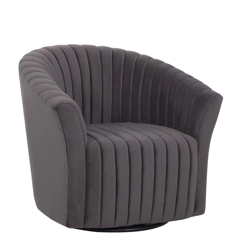 Velvet 360 Swivel Chair