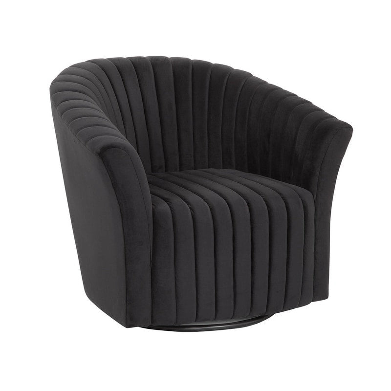 Velvet 360 Swivel Chair