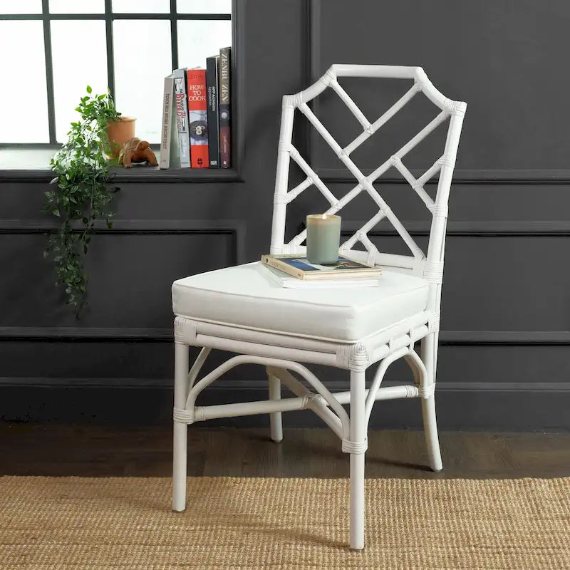 Rattan Dining Side Chair, (Set of 2)