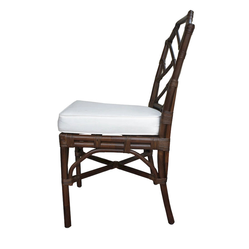 Rattan Dining Side Chair, (Set of 2)