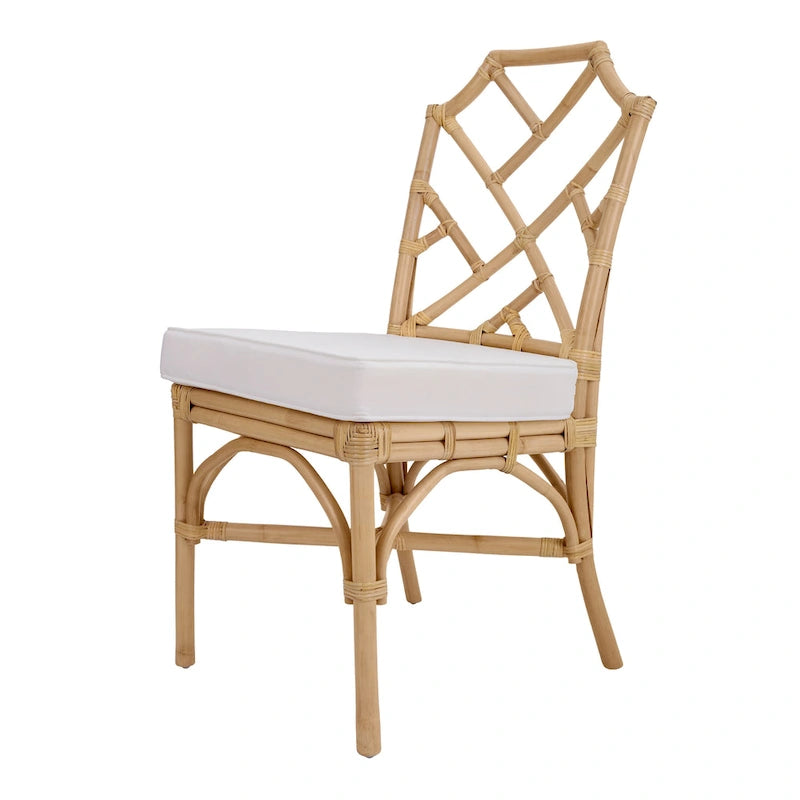 Rattan Dining Side Chair, (Set of 2)