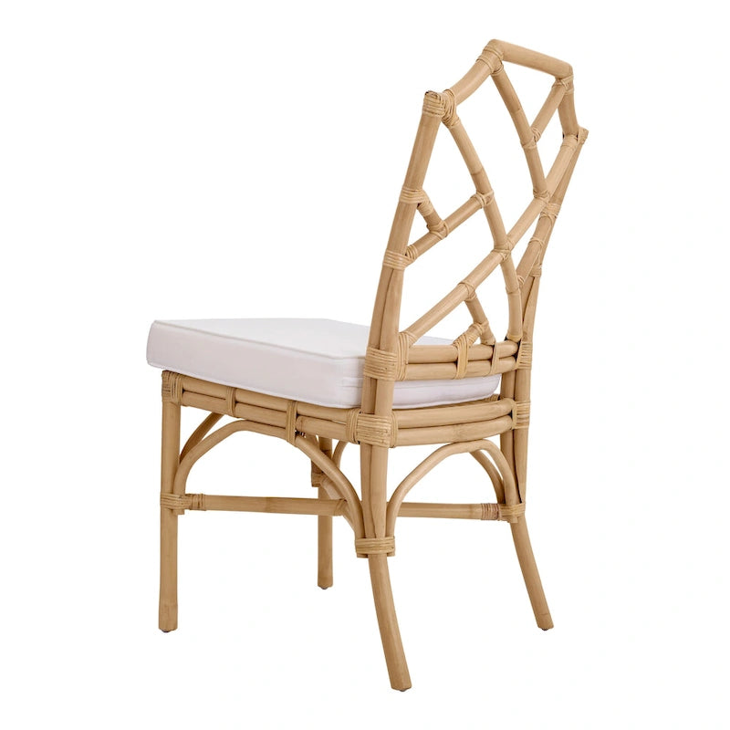 Rattan Dining Side Chair, (Set of 2)