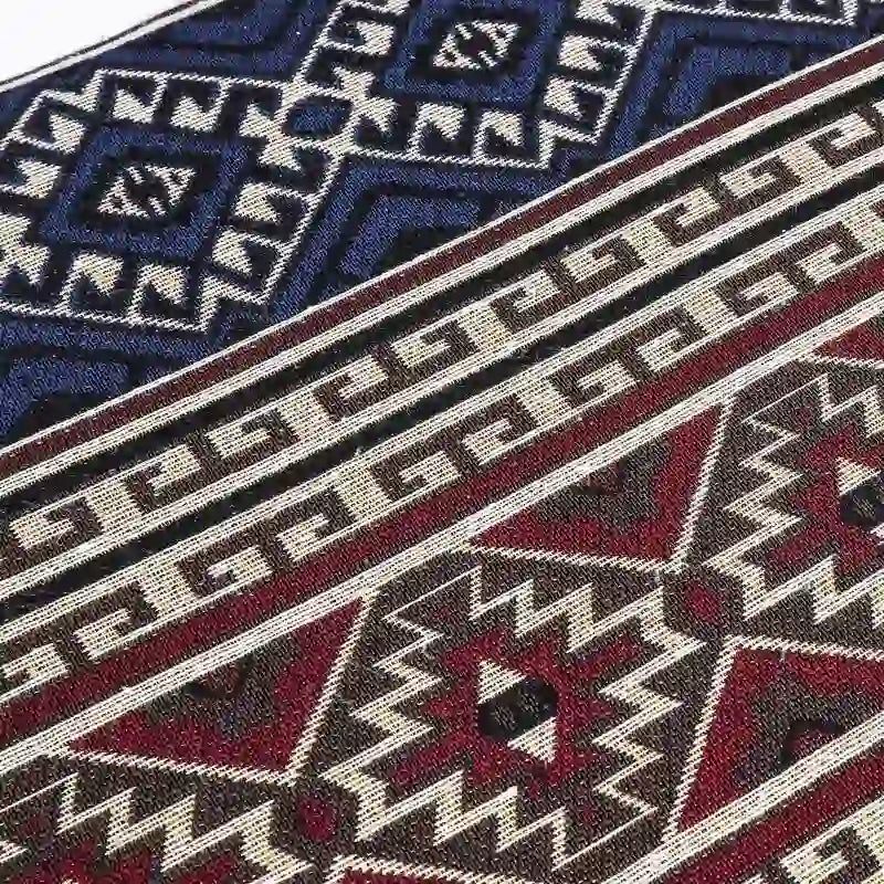 Bench Ottoman Fabric Rectangular Footrest Upholstered Bedroom