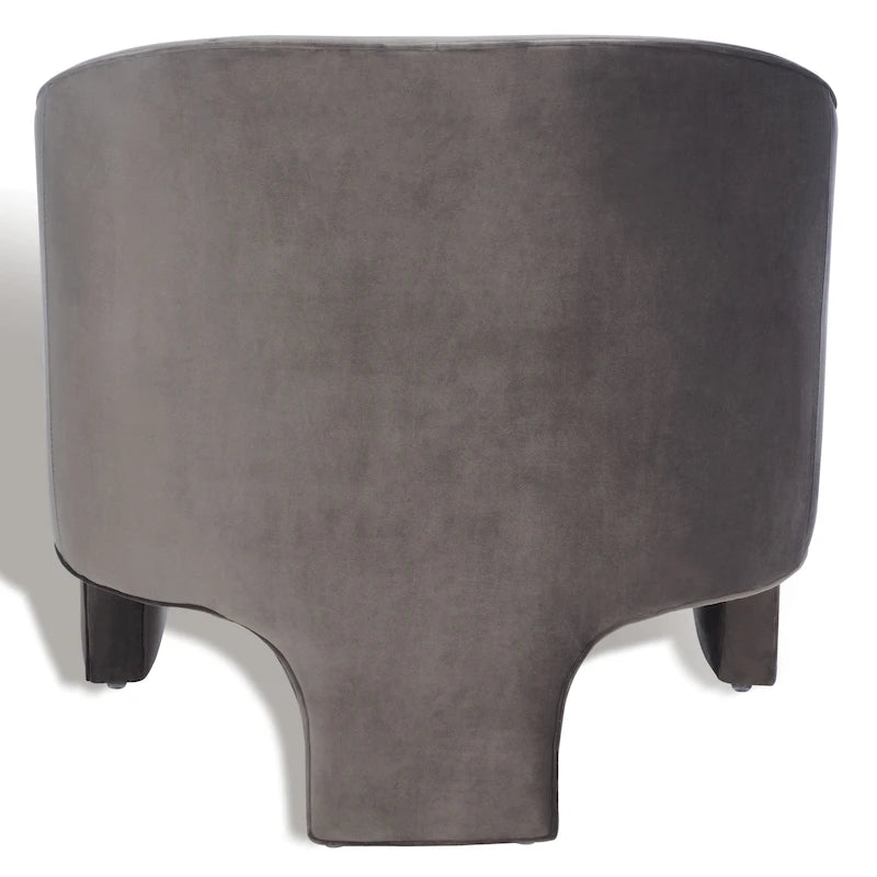 Velvet armchair - 30 inches wide x 28 inches long x 30 inches high - 30W x 28D x 30H