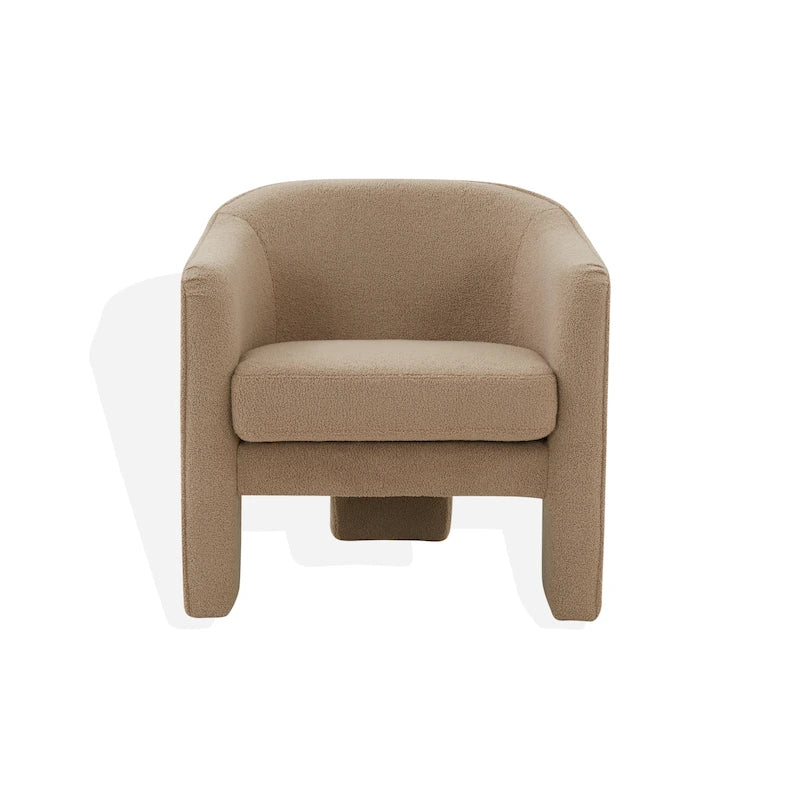 Velvet armchair - 30 inches wide x 28 inches long x 30 inches high - 30W x 28D x 30H