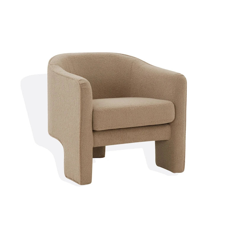 Velvet armchair - 30 inches wide x 28 inches long x 30 inches high - 30W x 28D x 30H