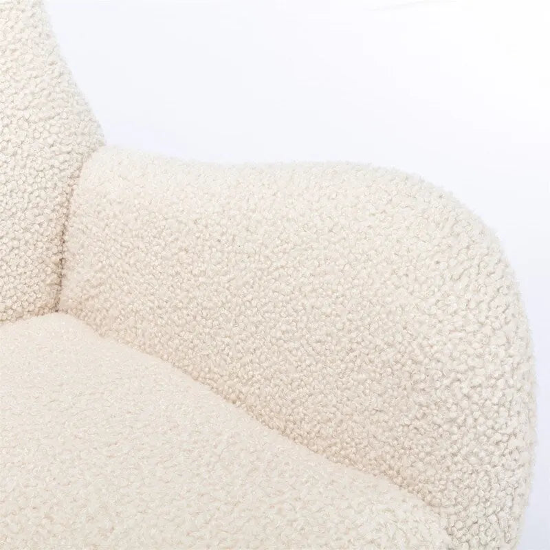 Fabric cushion rocking chair
